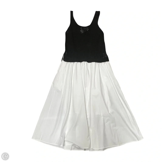 Dress Casual Maxi By Astr The Label In Black & White, Size: L