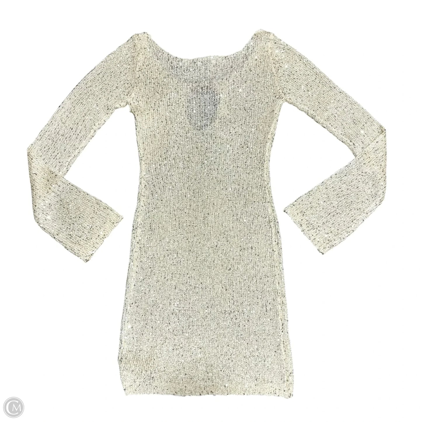 Dress Party Short By Fashion Nova In Cream, Size: Xs