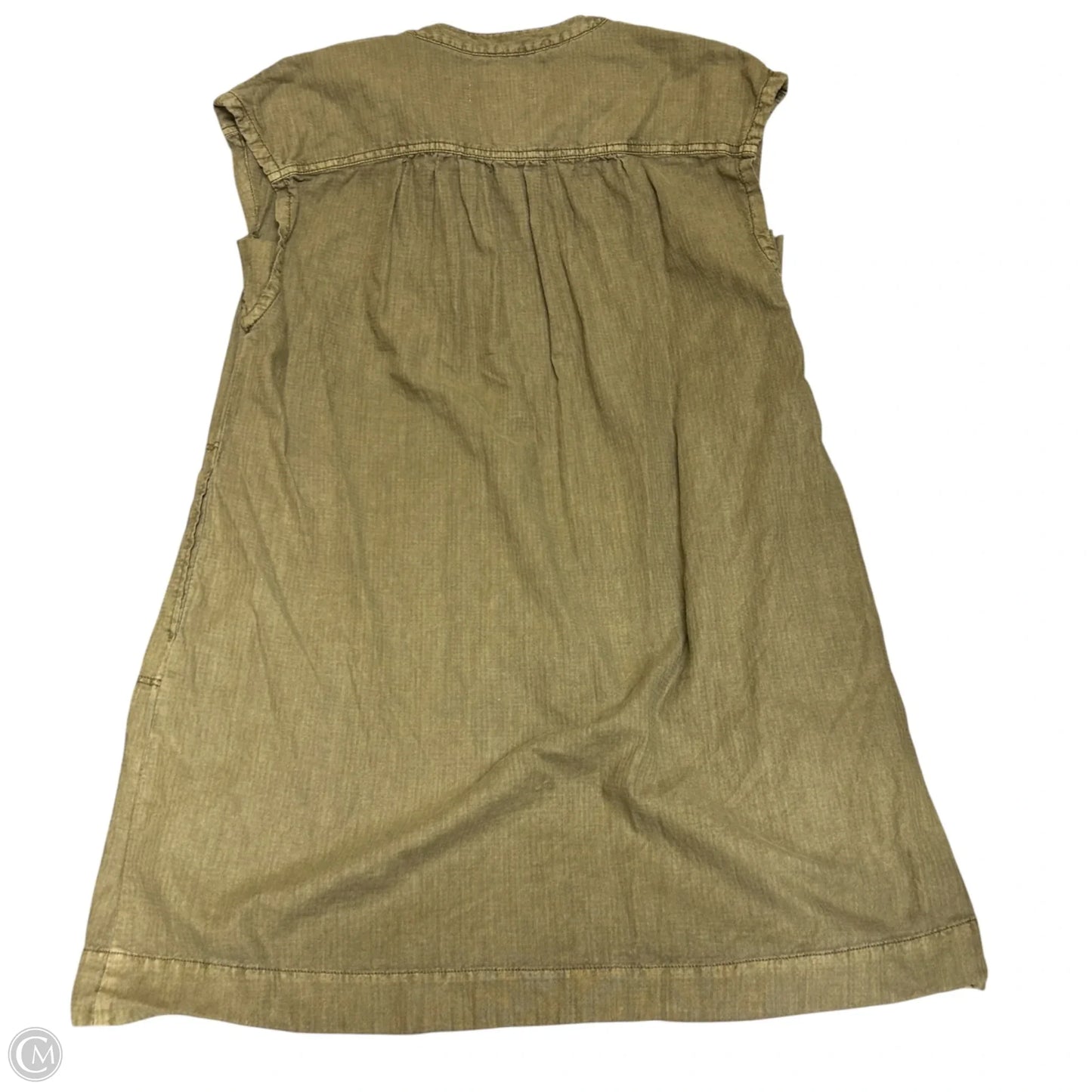 Dress Casual Short By Anthropologie In Green, Size: Xs