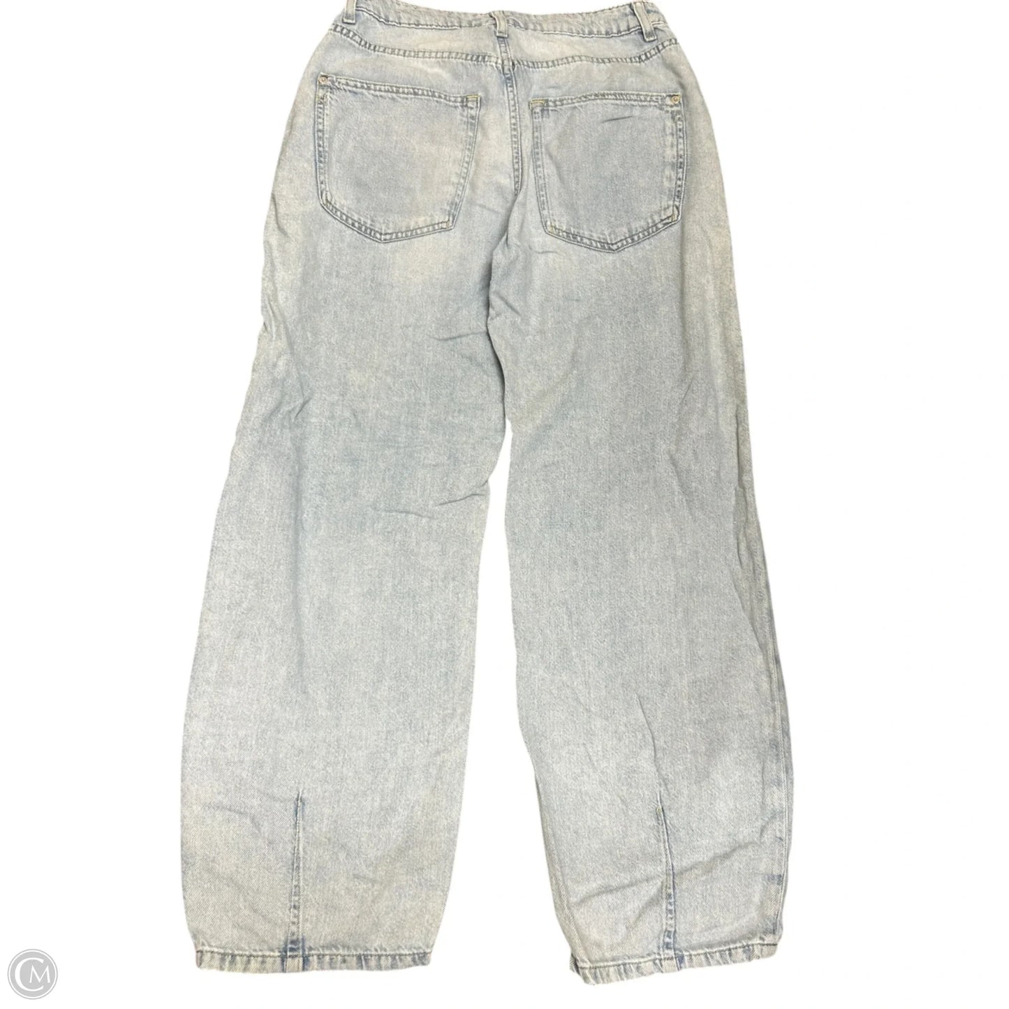Jeans Straight By Pilcro In Blue Denim, Size: 4