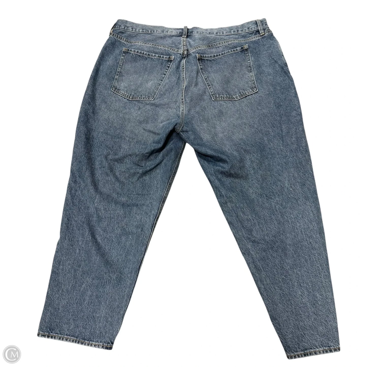 Jeans Straight By Old Navy In Blue Denim, Size: 20