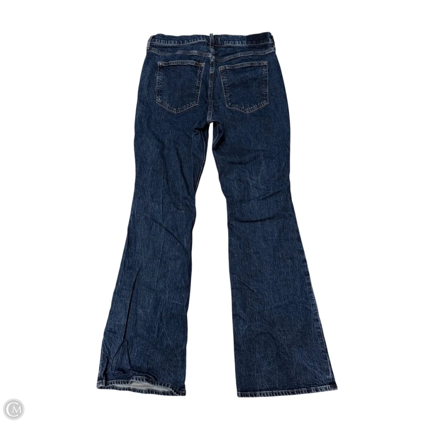 Jeans Boot Cut By Abercrombie And Fitch In Blue Denim, Size: 8