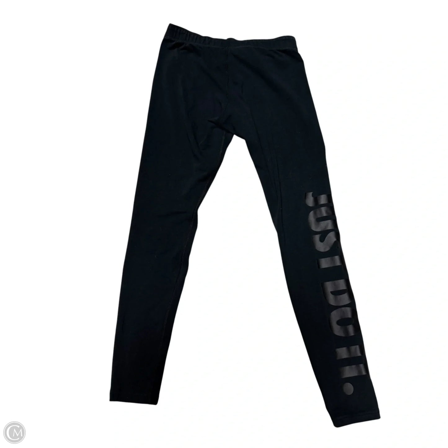 Athletic Leggings By Nike In Black, Size: M