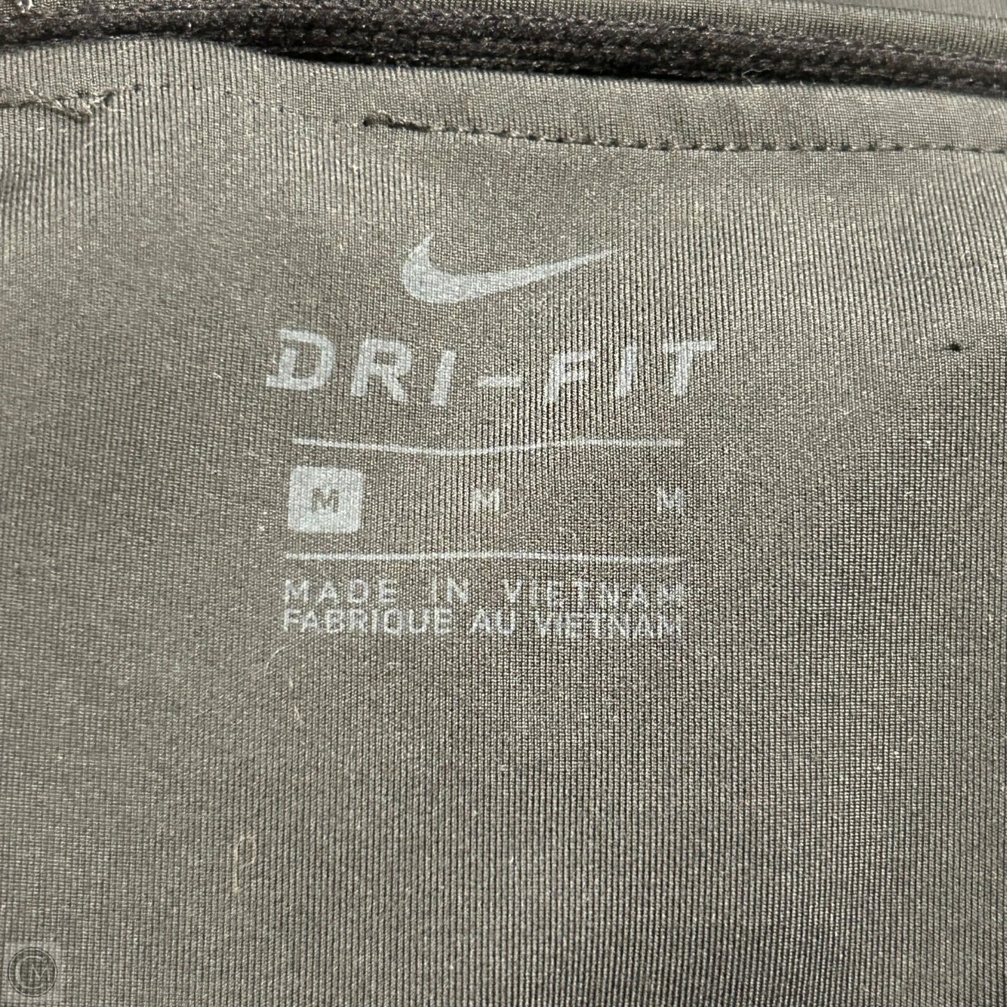 Athletic Leggings By Nike In Black, Size: M
