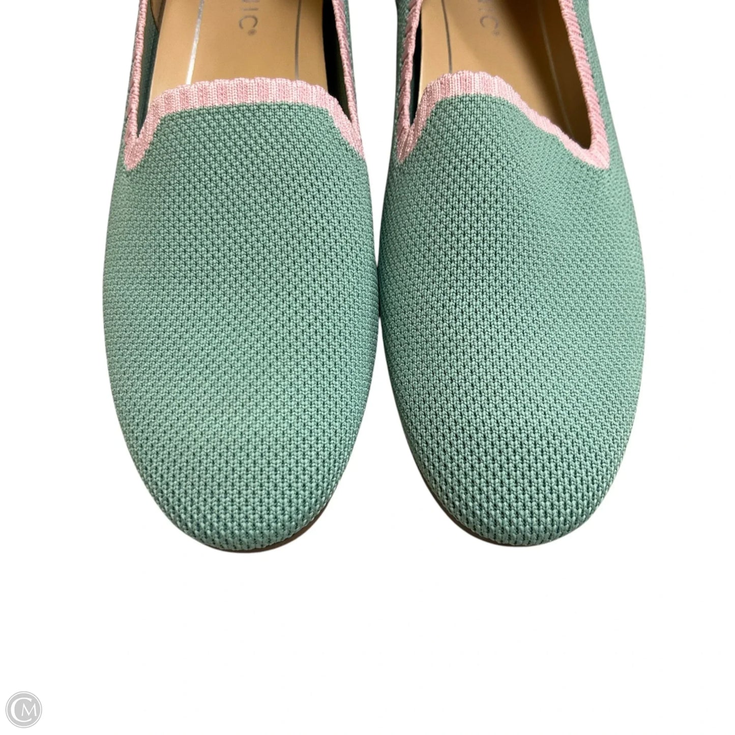Shoes Flats By Vionic In Aqua, Size: 9.5