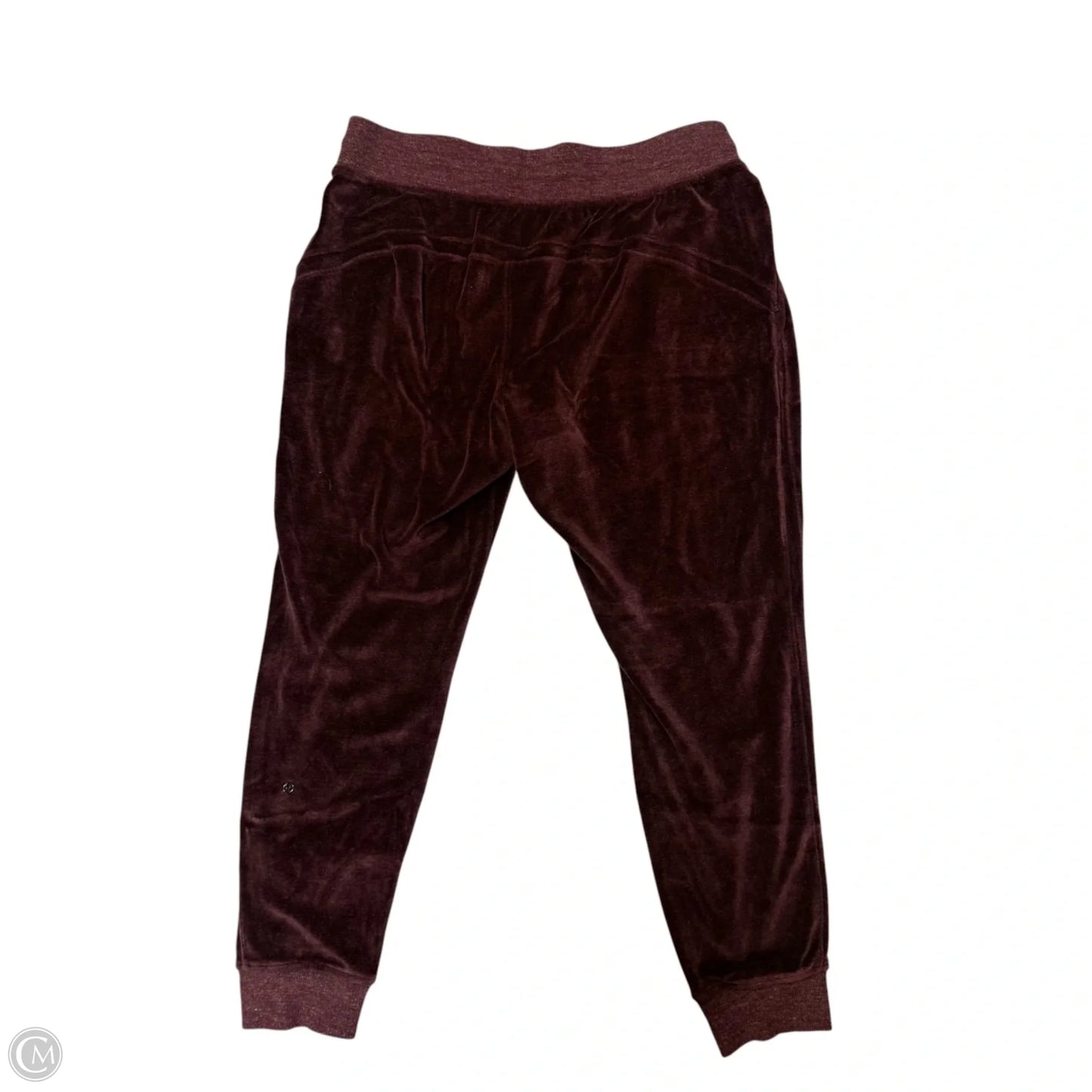 Athletic Pants By Lululemon In Maroon, Size: 12
