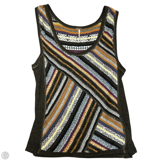 Vest Sweater By Free People In Multi-colored, Size: L