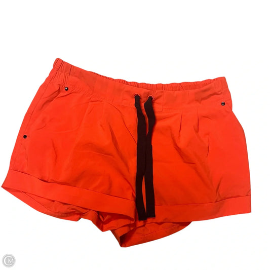 Athletic Shorts By Lululemon In Red, Size: 12
