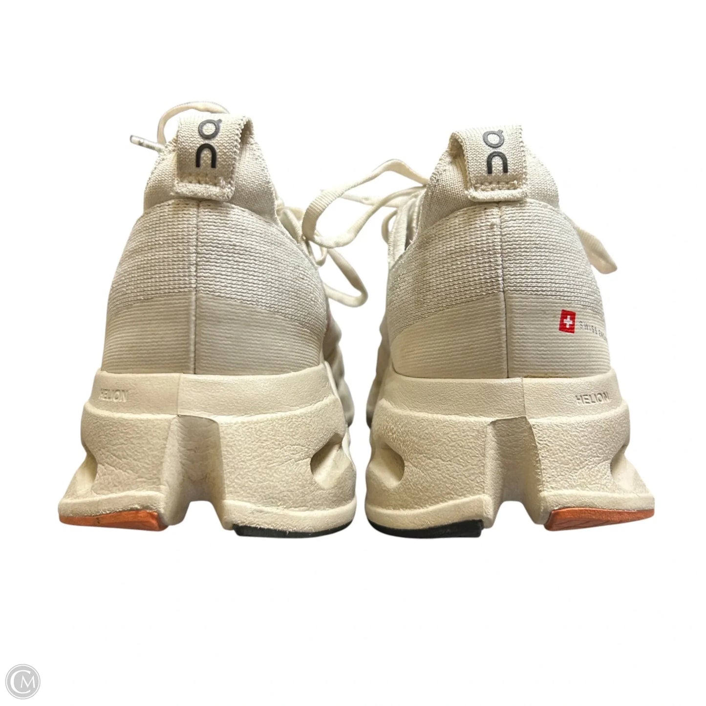 Shoes Athletic By On Cloud In Cream, Size: 8