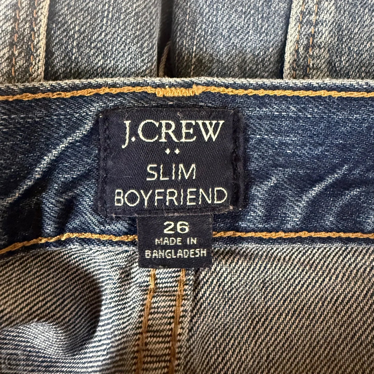 Jeans Boyfriend By J. Crew In Blue Denim, Size: 2