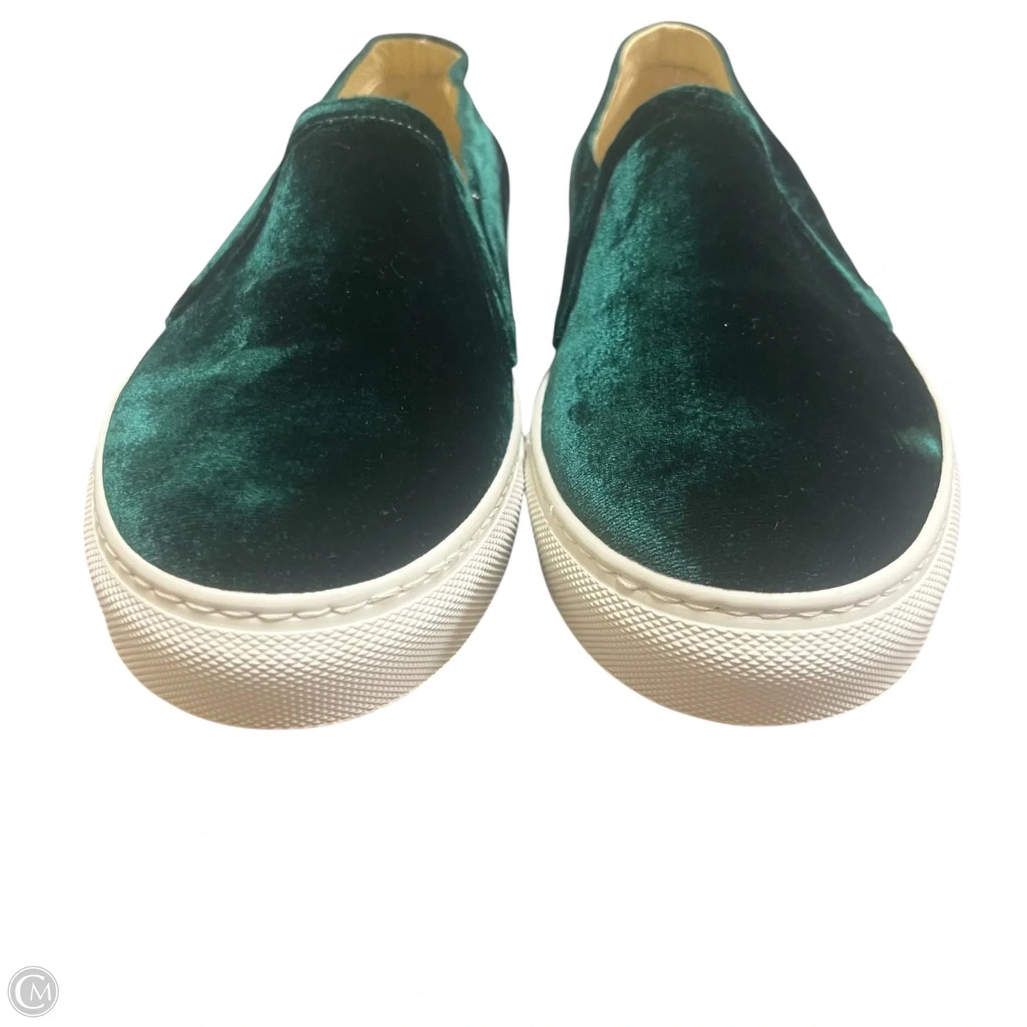 Shoes Flats By M. GEMI In Green, Size: 8