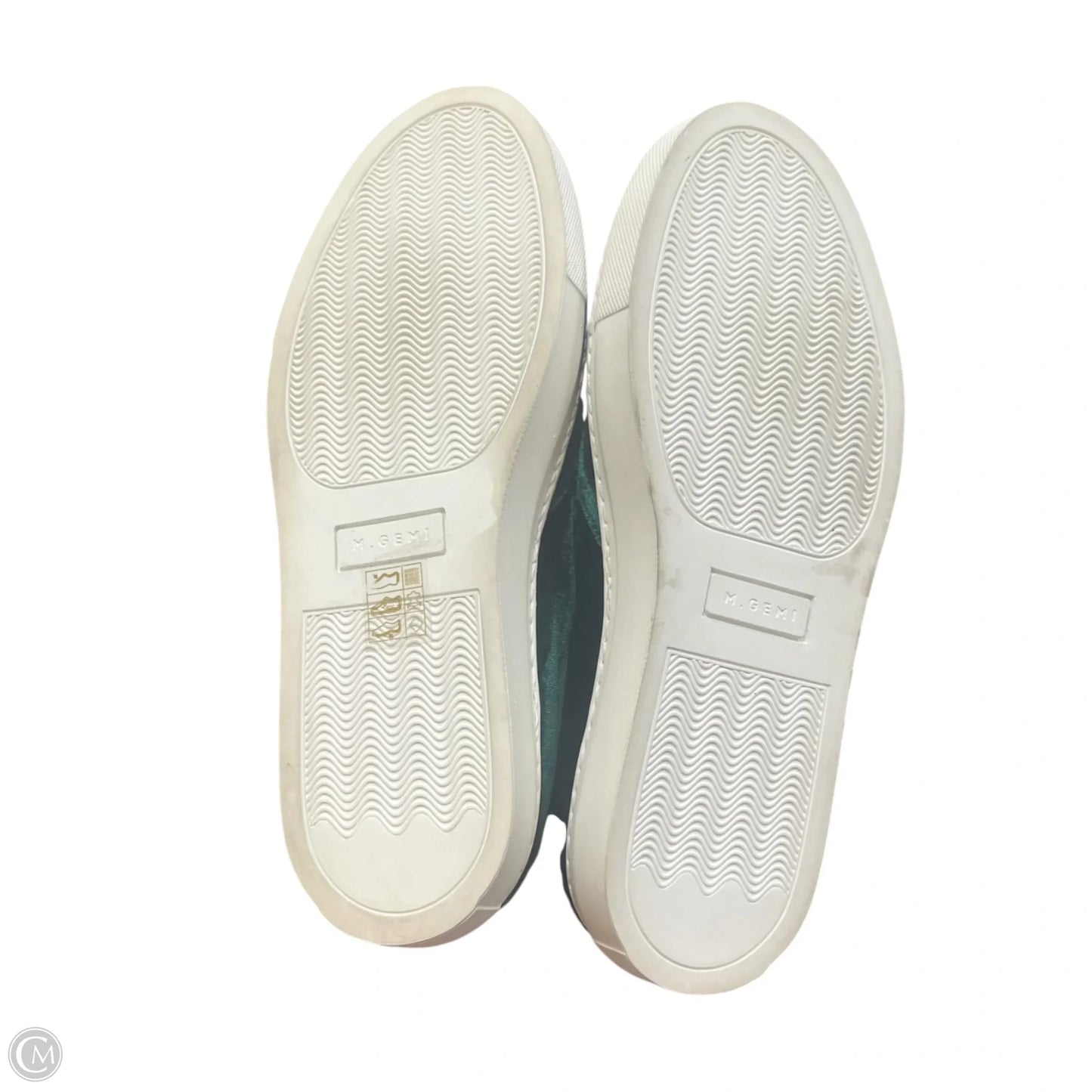 Shoes Flats By M. GEMI In Green, Size: 8