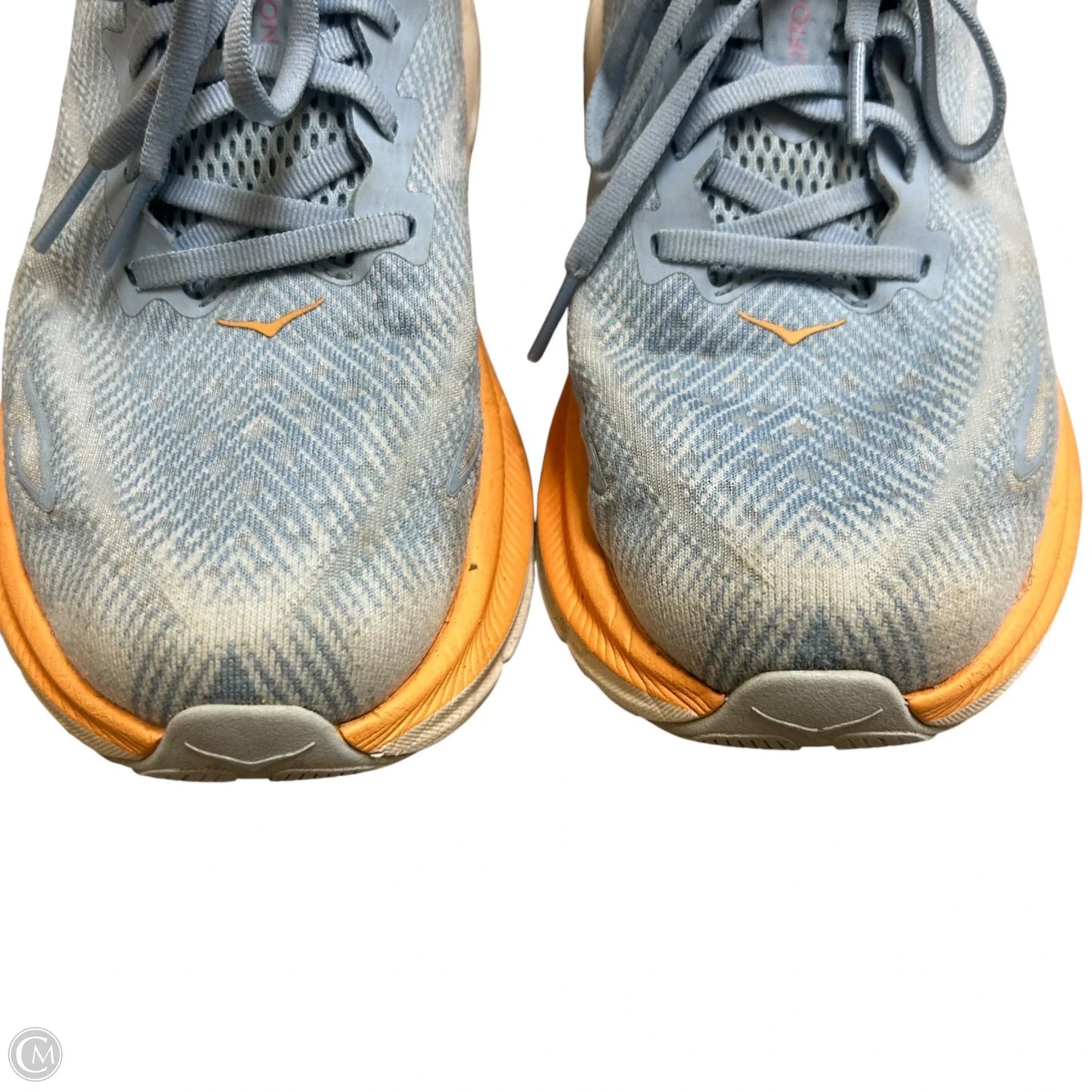 Shoes Athletic By Hoka In Blue & Orange, Size: 9