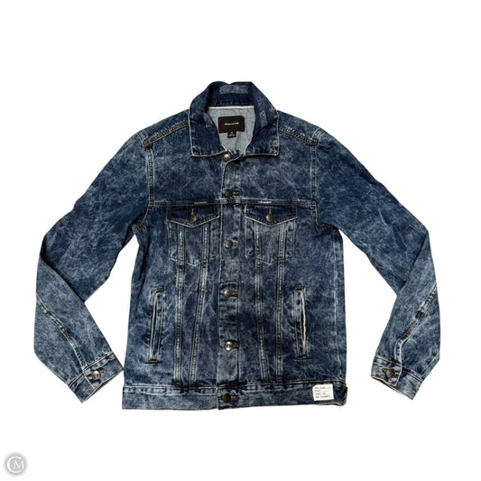 Jacket Denim In Blue Denim, Size: M