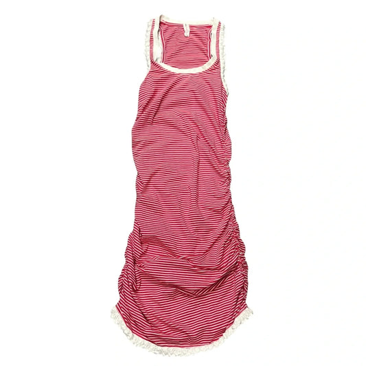 Dress Casual Short By Daily Practice By Anthropologie In Red & White, Size: Xs