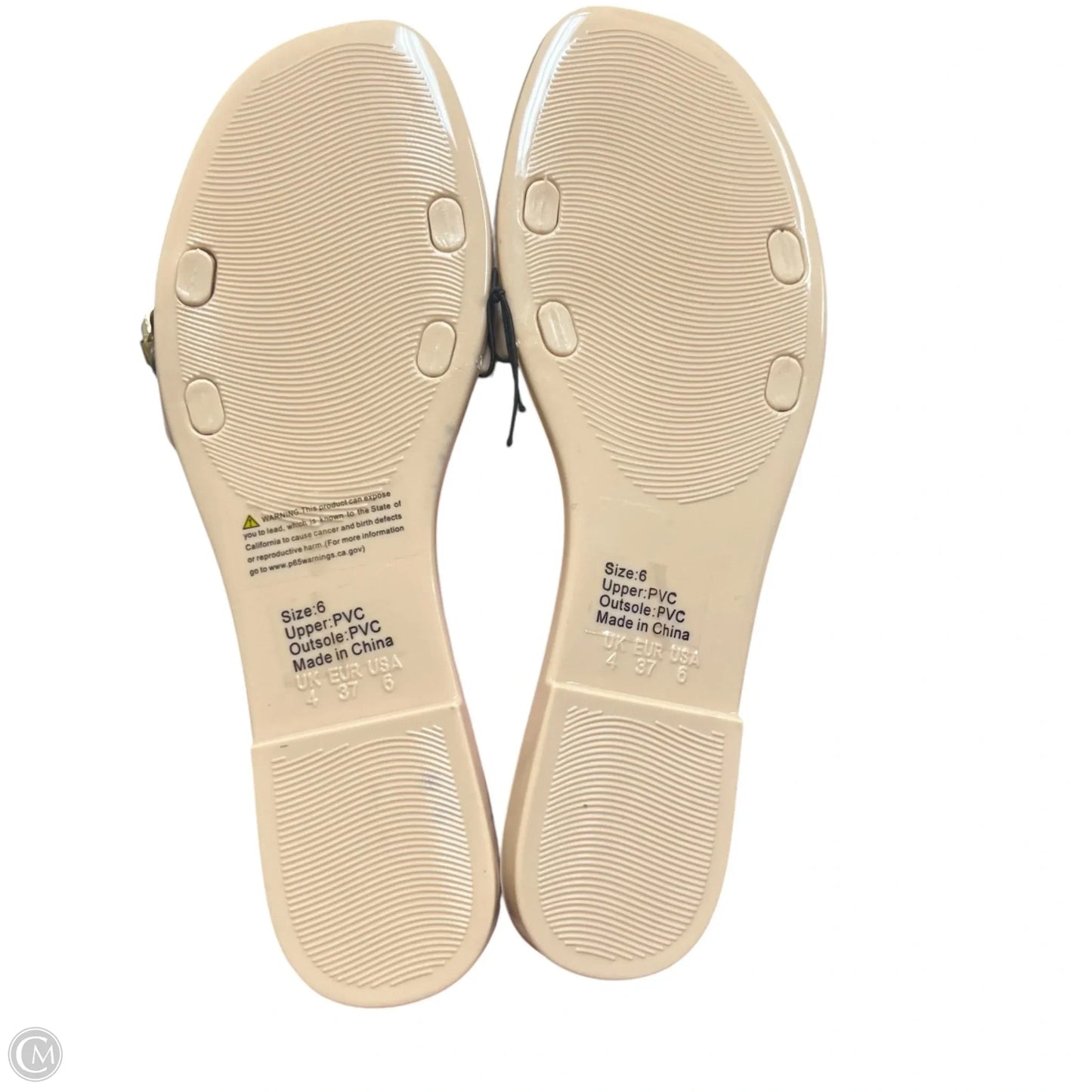 Sandals Flats By Olivia Miller In Tan, Size: 6