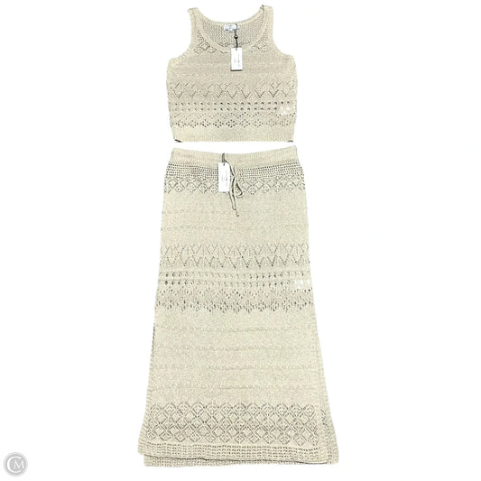 Sweater 2pc By Molly Bracken In Gold, Size: Xl
