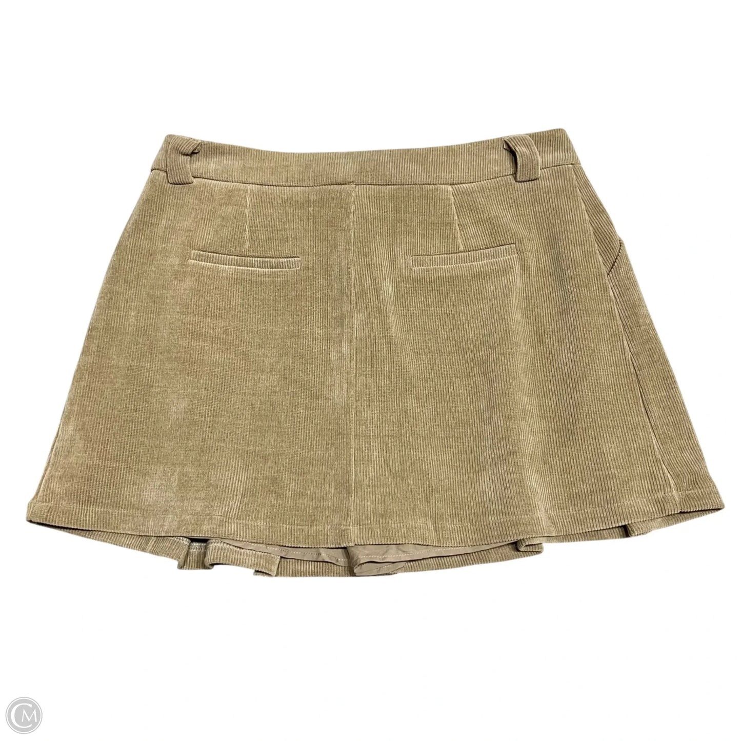 Skirt Mini & Short By Molly Bracken In Beige, Size: Xl