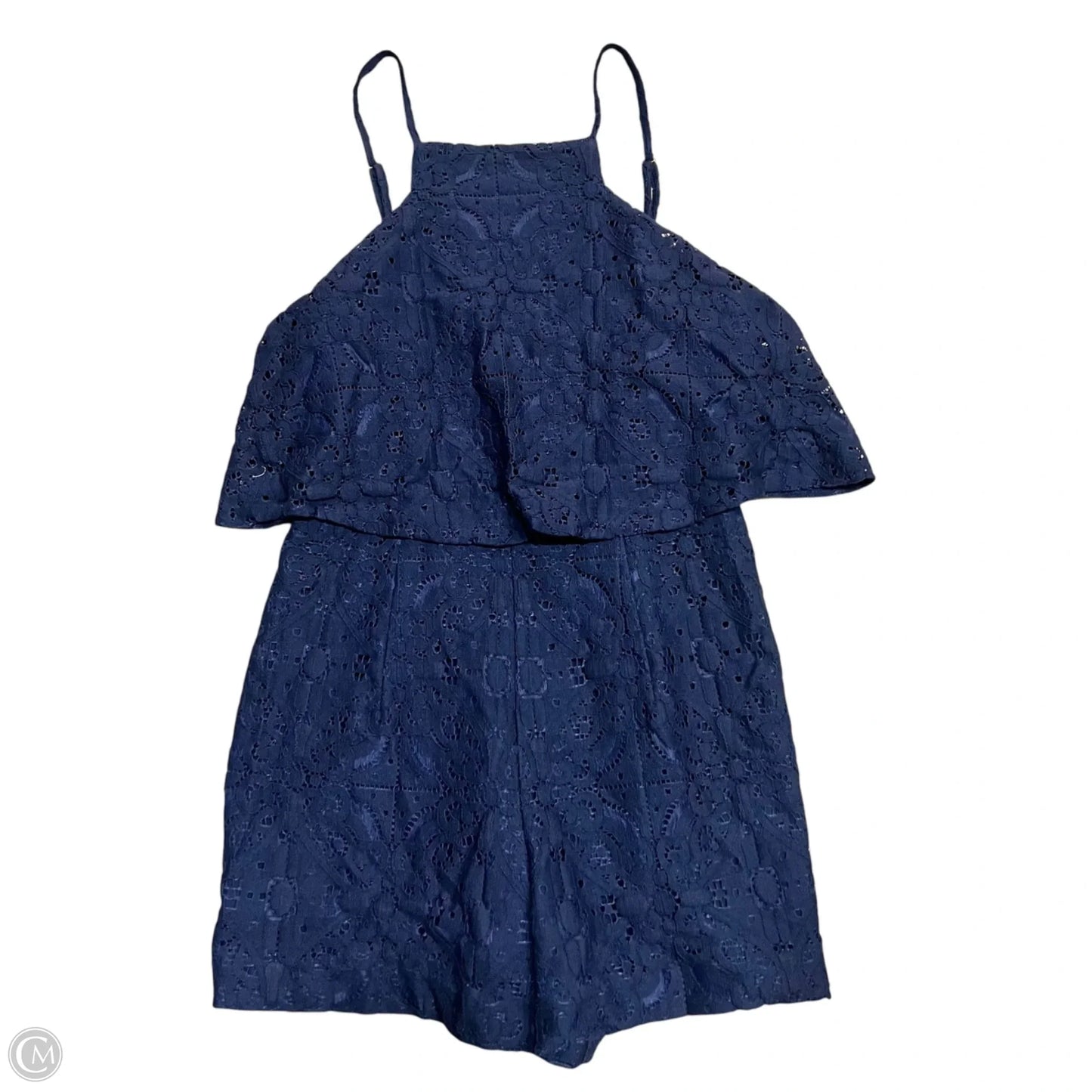 Romper Designer By Lilly Pulitzer In Navy, Size: 4
