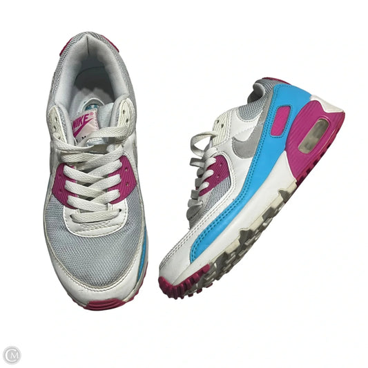 Shoes Sneakers By Nike In Blue & Pink, Size: 8
