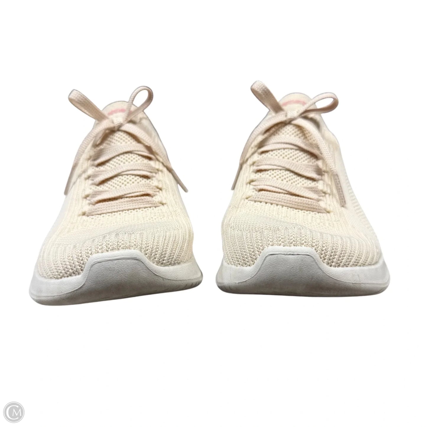 Shoes Athletic By Skechers In Cream & White, Size: 7