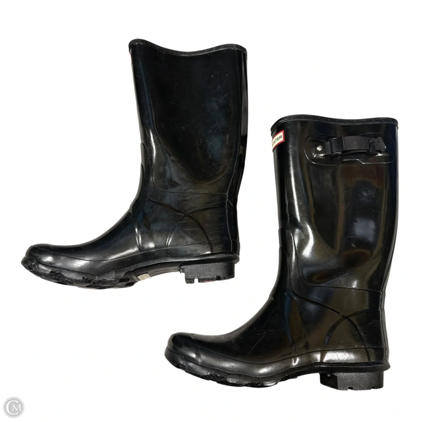 Boots Rain By Hunter In Black, Size: 11