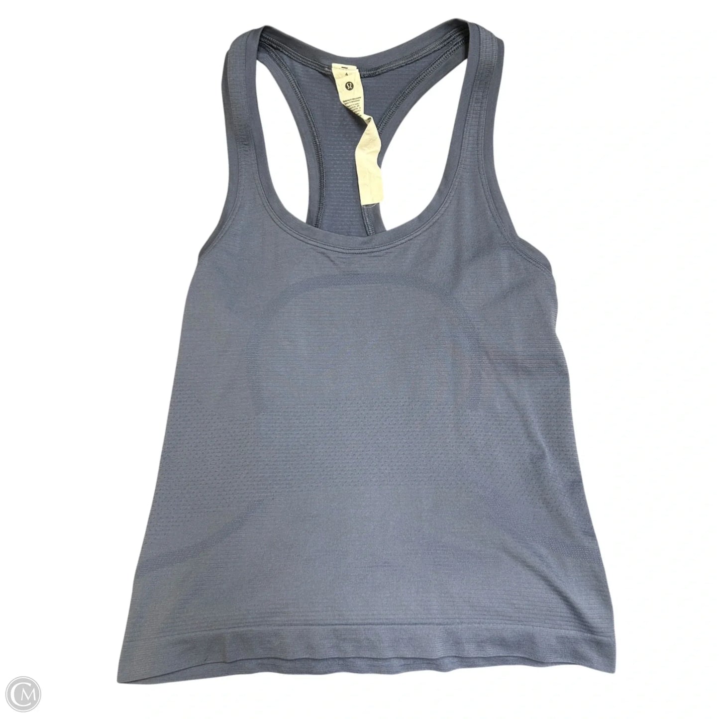 Athletic Tank Top By Lululemon In Blue, Size: 4
