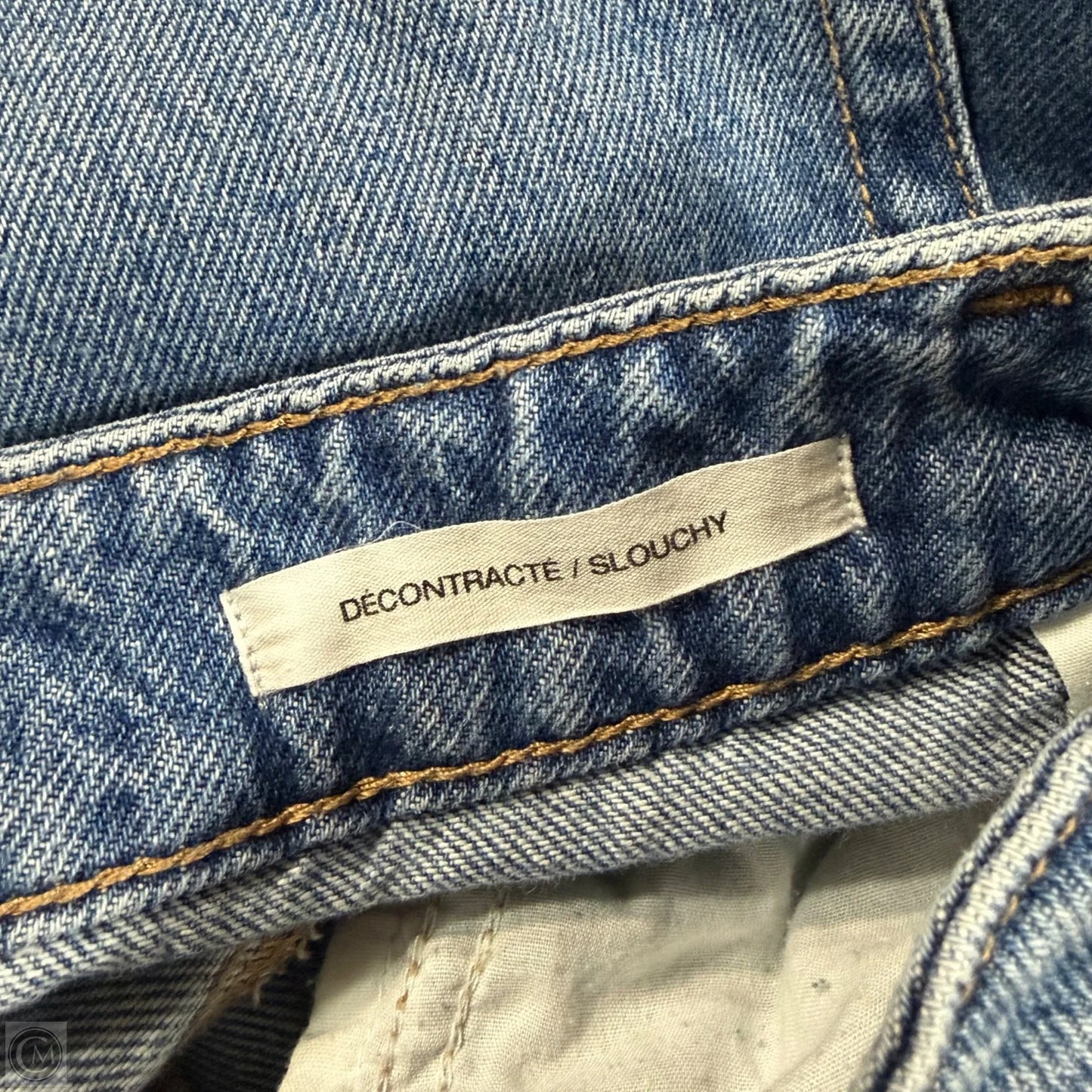 Jeans Straight By Garage In Blue Denim, Size: 4
