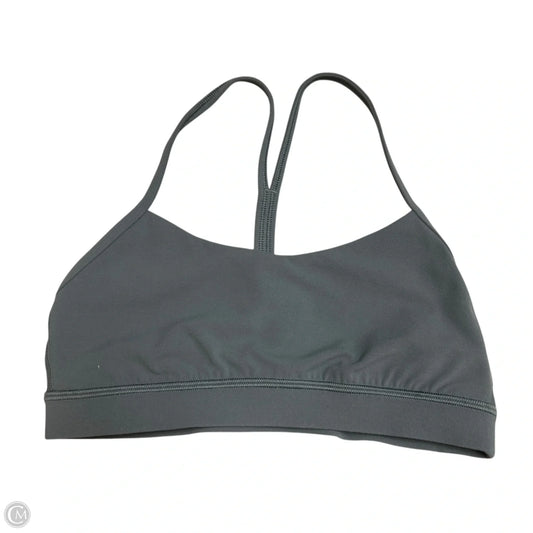 Athletic Bra By Lululemon In Grey, Size: 8