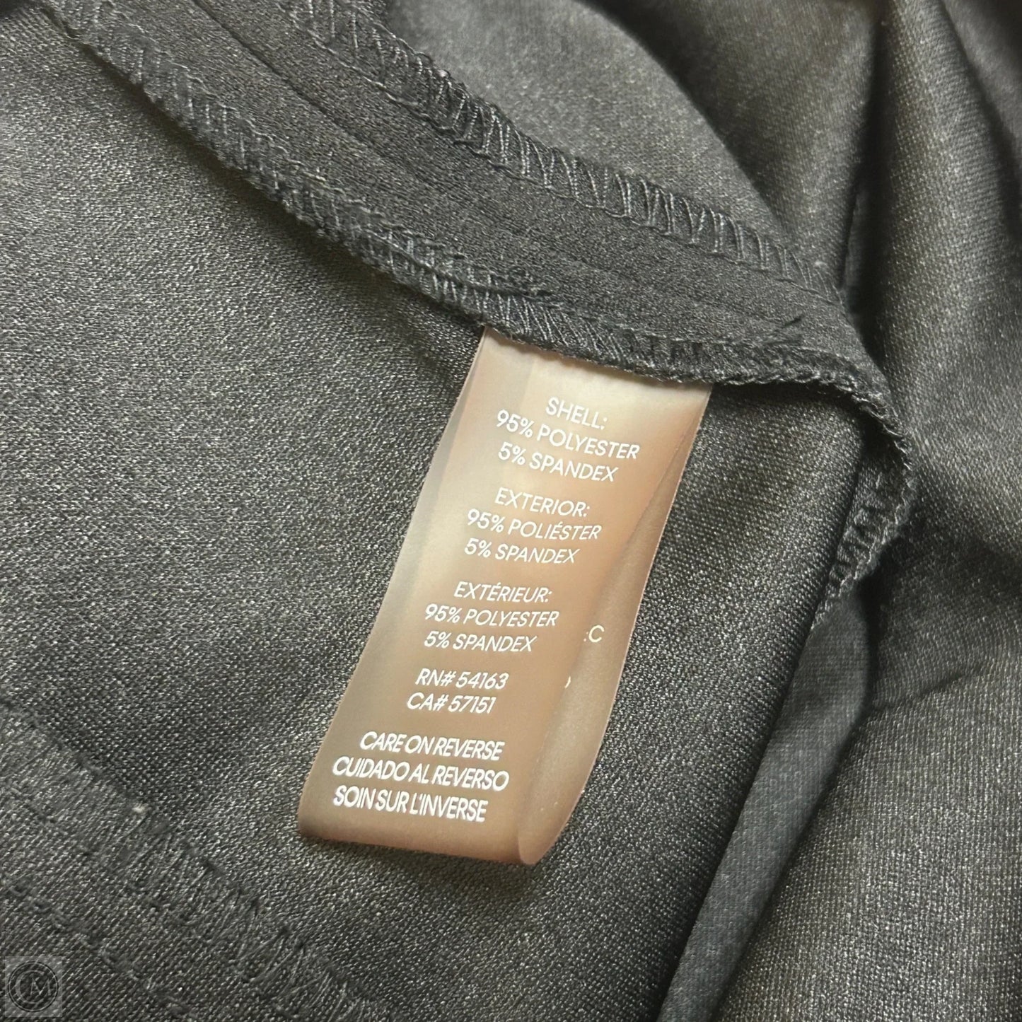 Dress Work By Calvin Klein In Black, Size: S