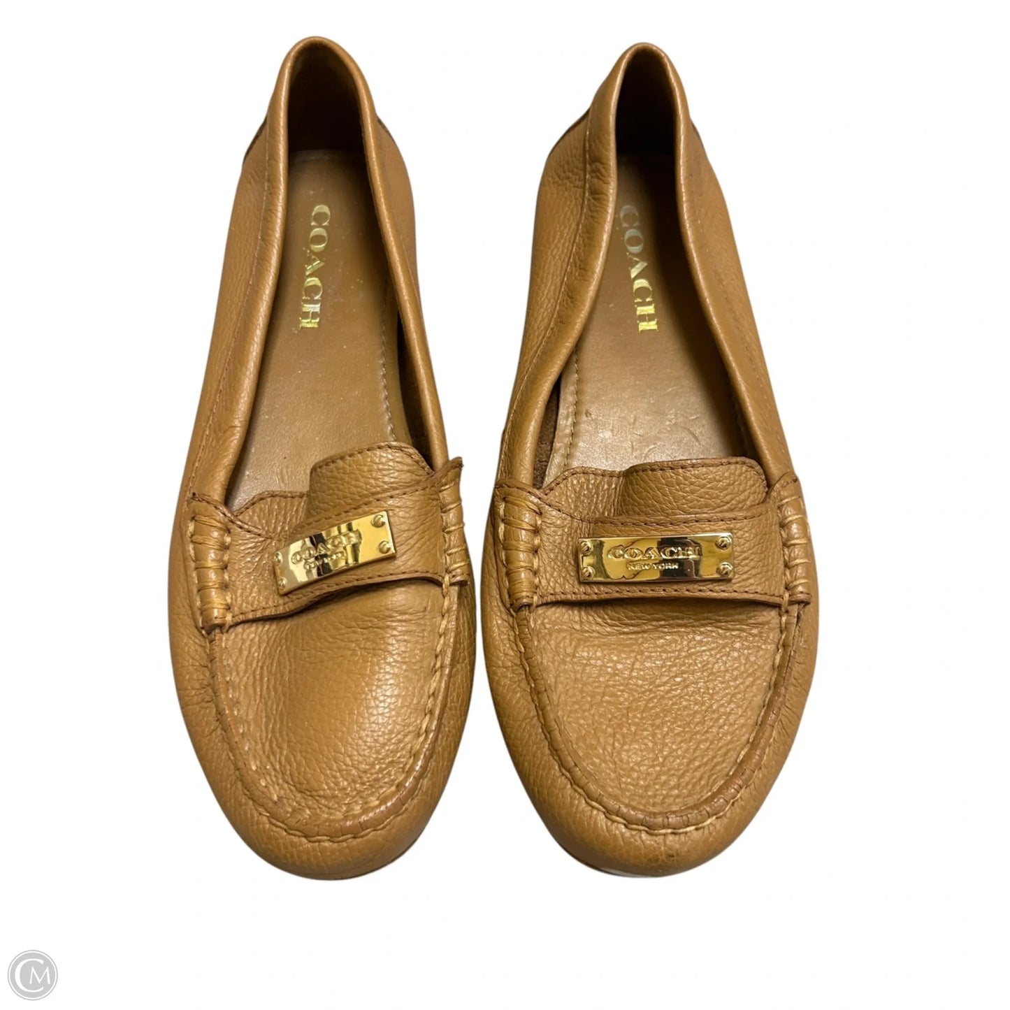 Shoes Designer By Coach In Brown, Size: 7.5