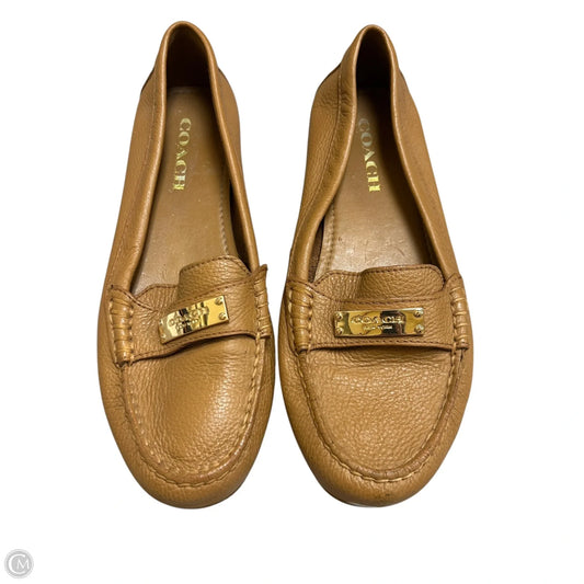 Shoes Designer By Coach In Brown, Size: 7.5