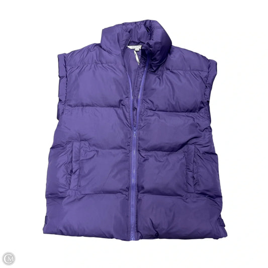 Vest Puffer & Quilted By Davi & Dani In Purple, Size: M
