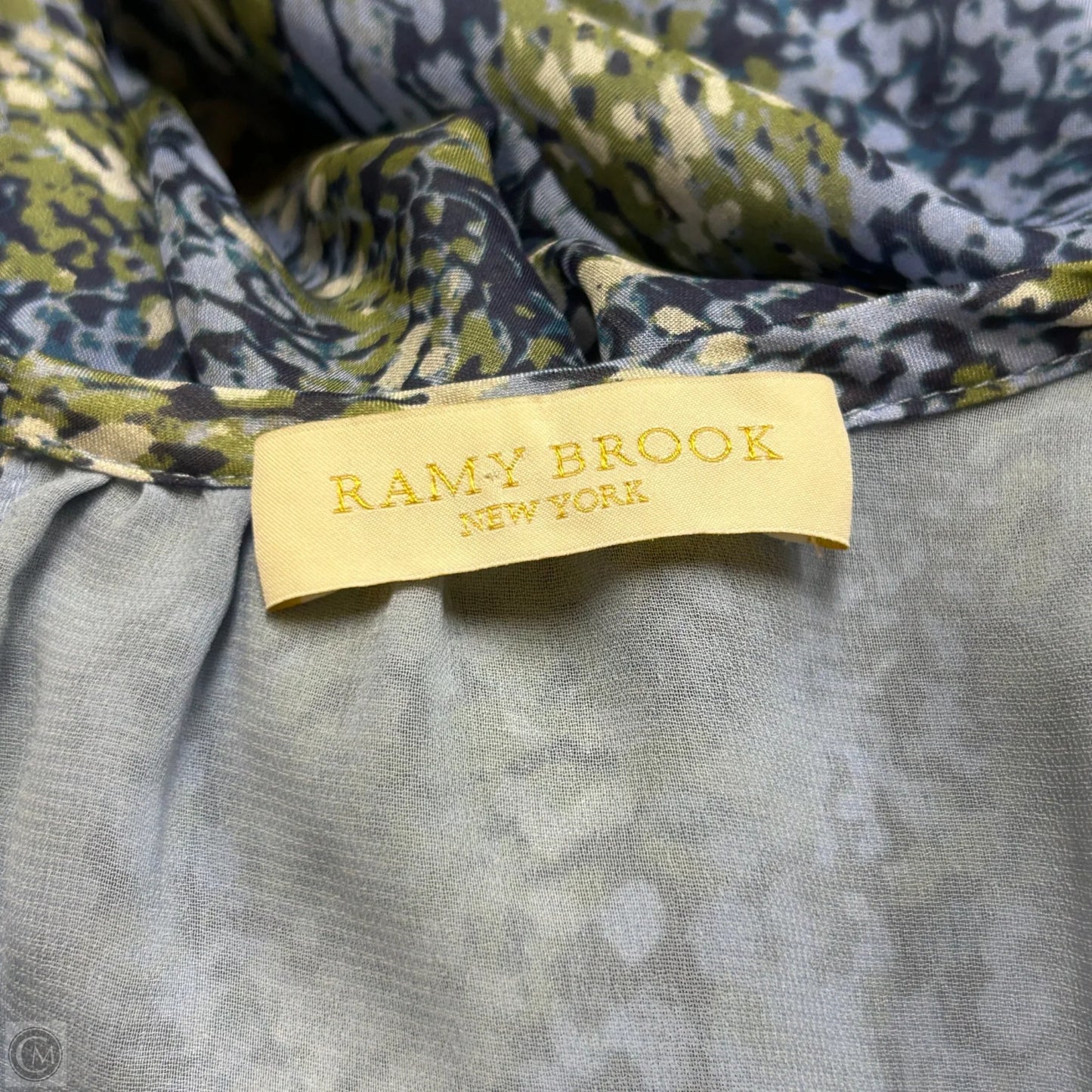 Dress Casual Midi By Ramy Brook In Blue & Green, Size: M