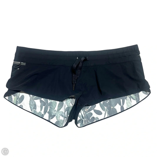 Athletic Shorts By Lululemon In Black, Size: 6