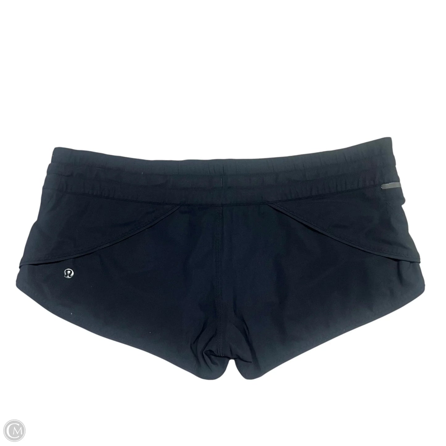 Athletic Shorts By Lululemon In Black, Size: 6