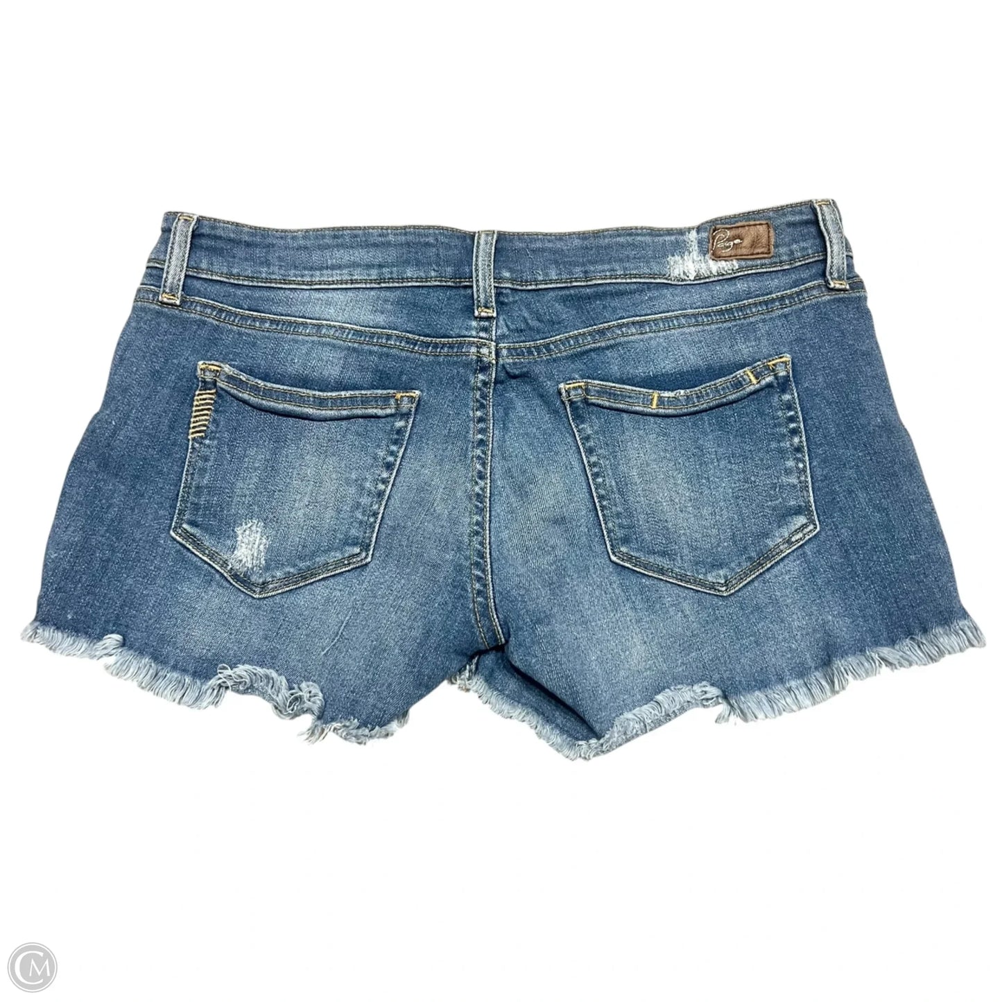 Shorts By Paige In Blue Denim, Size: 4