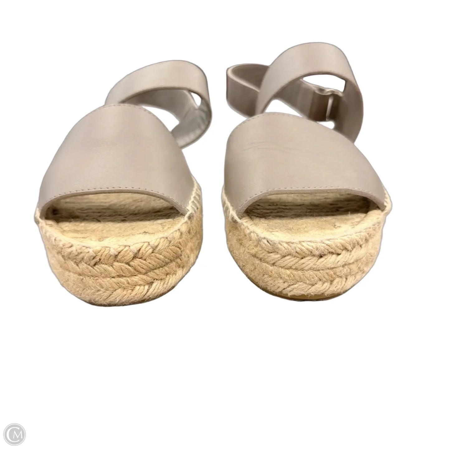 Sandals Flats By Vince In Taupe, Size: 9