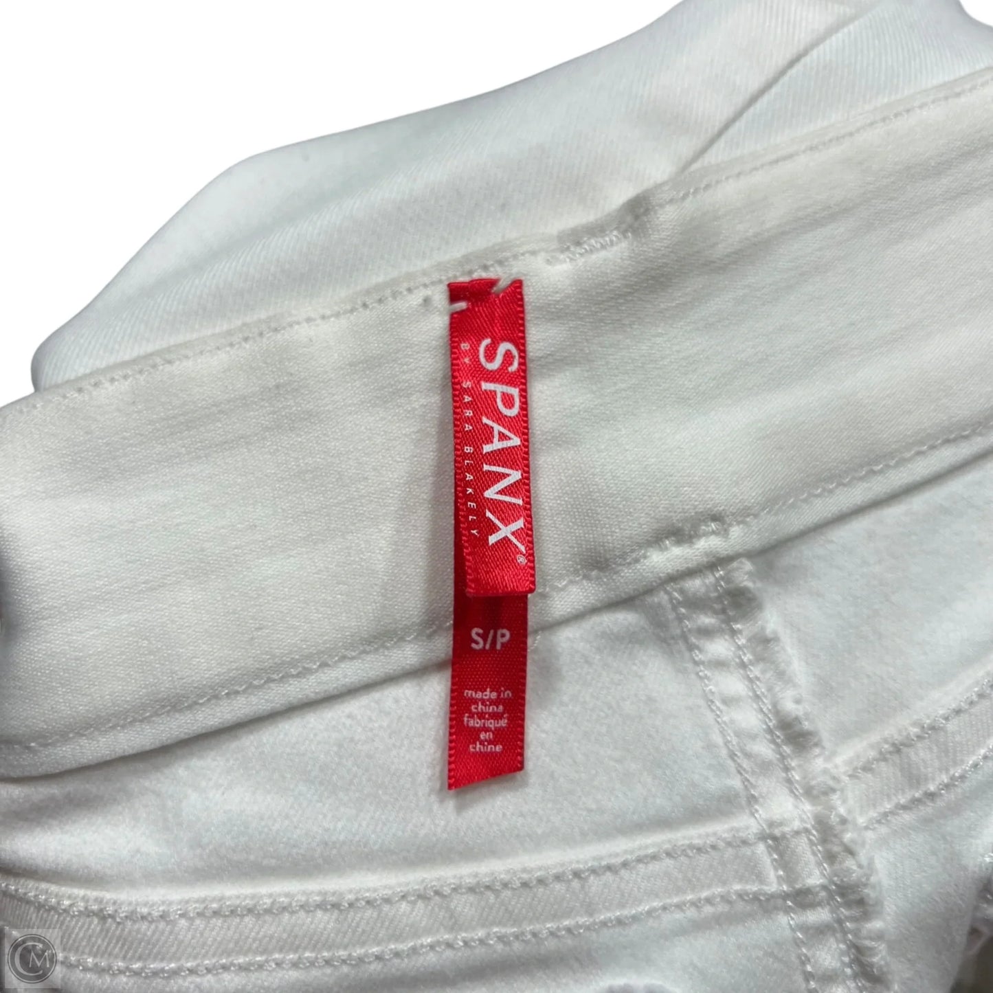Jeans Boyfriend By Spanx In White Denim, Size: S