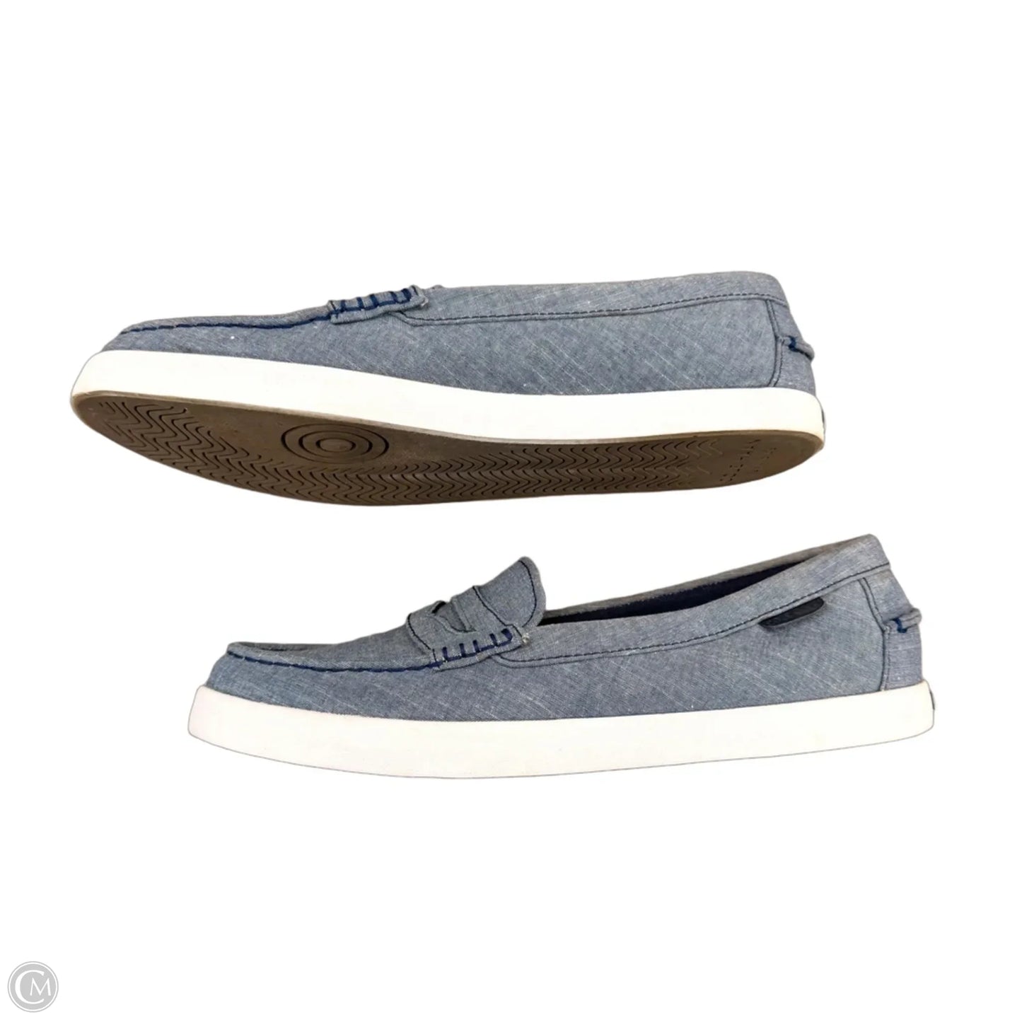Shoes Flats By Cole-haan In Blue, Size: 10