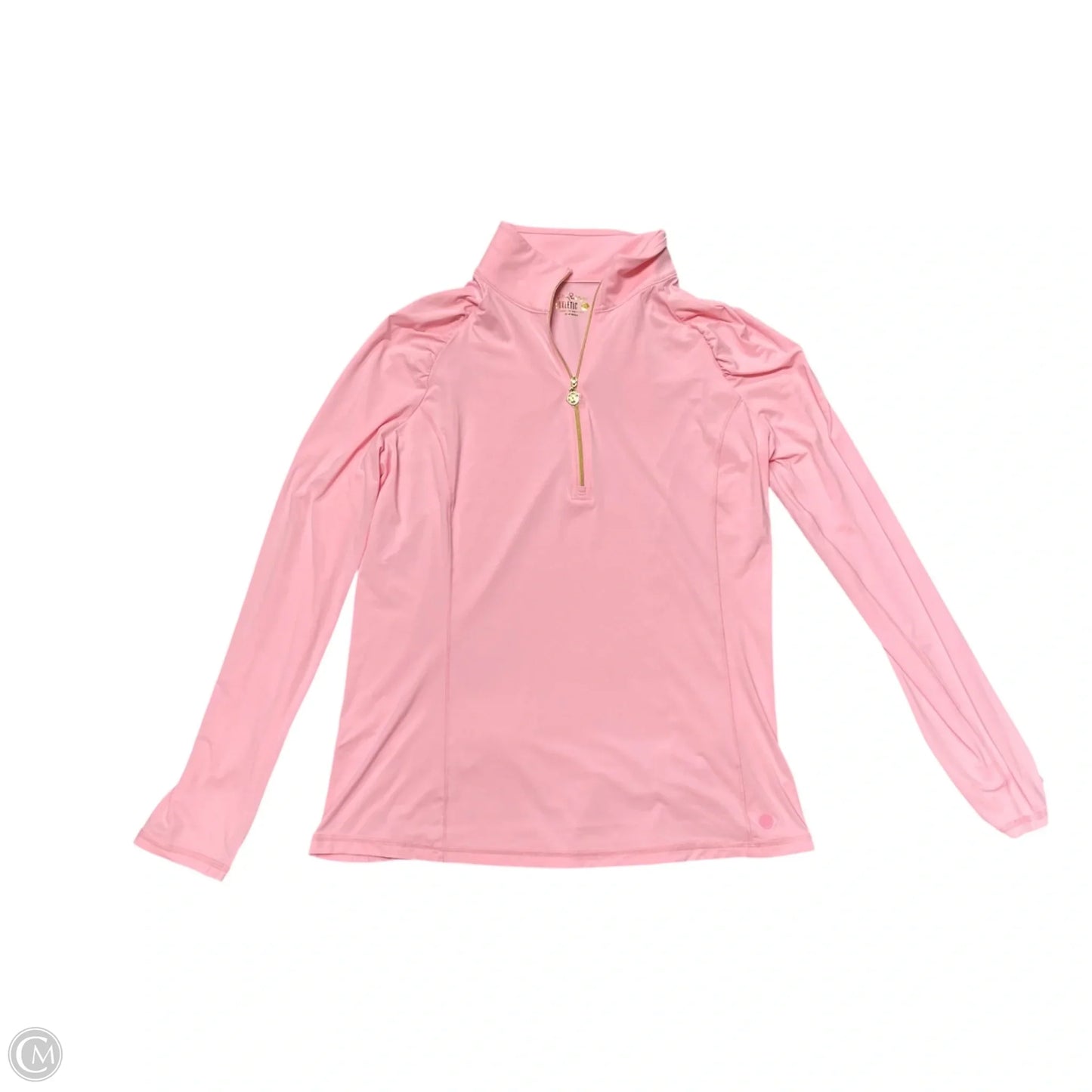 Top Long Sleeve Designer By Lilly Pulitzer In Pink, Size: Xl