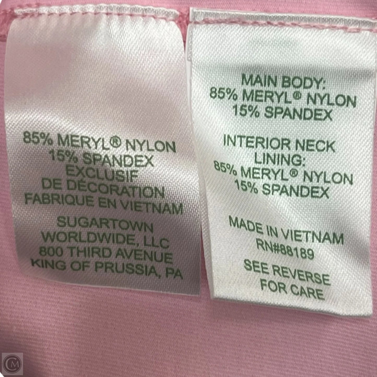 Top Long Sleeve Designer By Lilly Pulitzer In Pink, Size: Xl