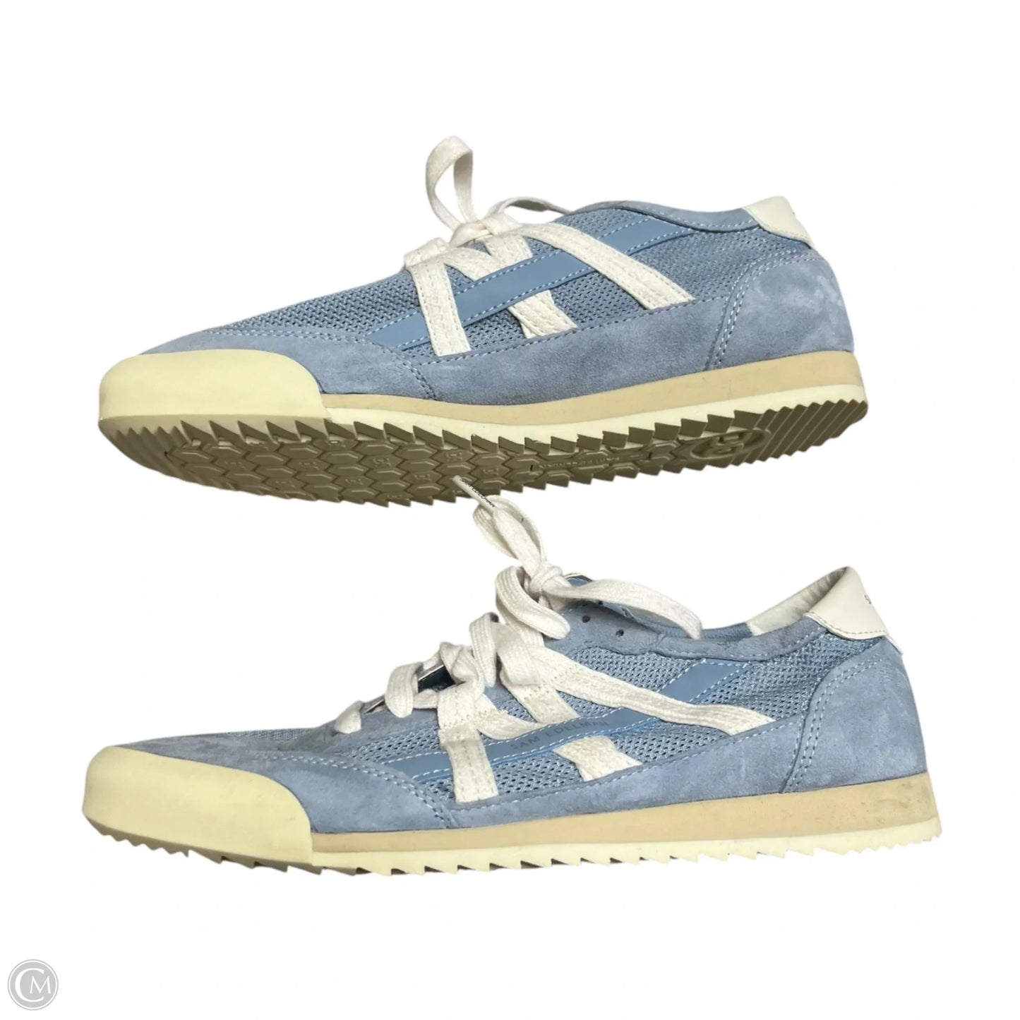 Shoes Sneakers By Sam Edelman In Blue & Cream, Size: 9