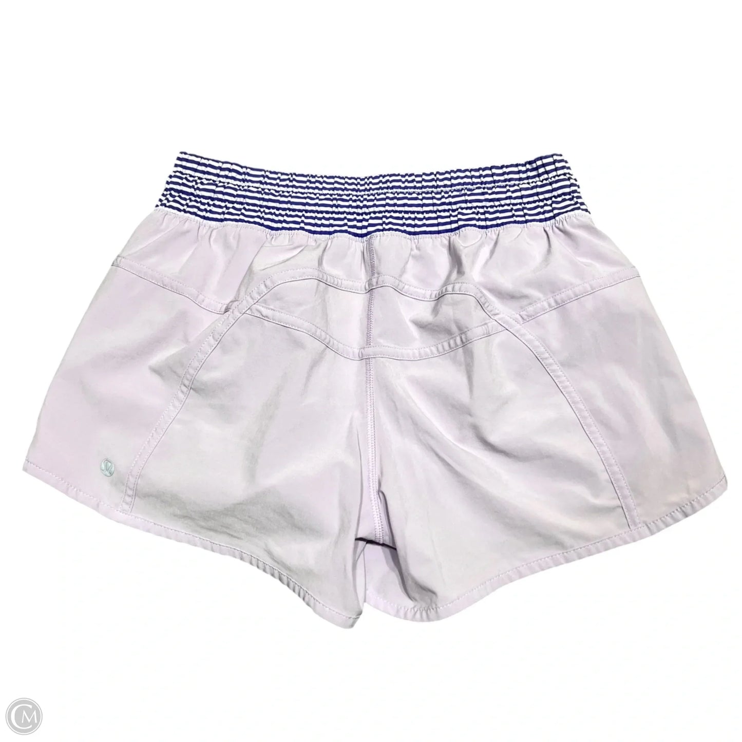 Athletic Shorts By Lululemon In Purple, Size: 6