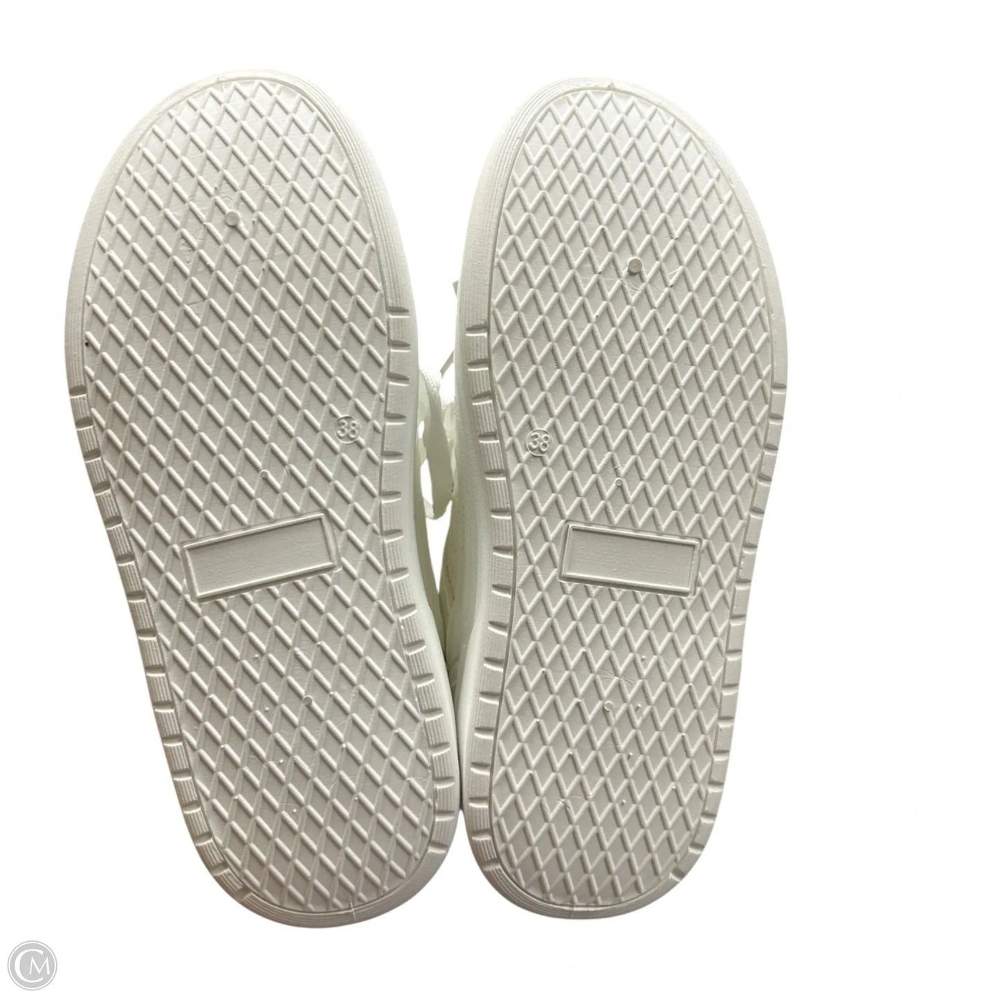 Shoes Sneakers Platform In White, Size: 7.5