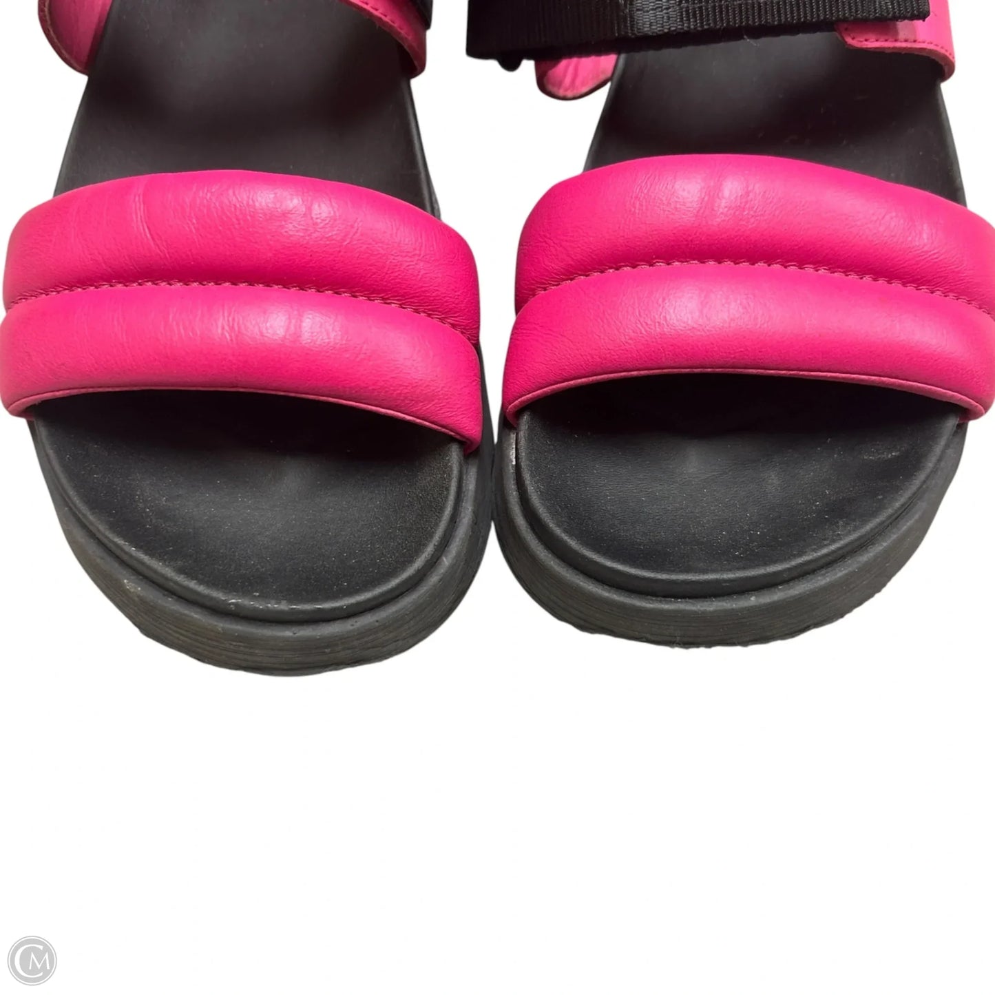 Sandals Sport By Sorel In Black & Pink, Size: 7