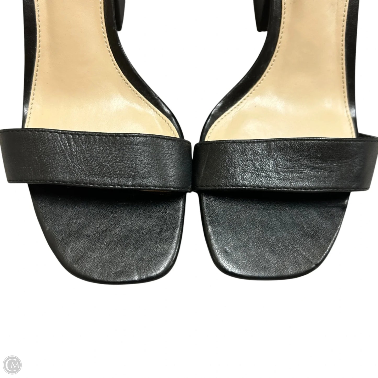 Sandals Heels Block By Vince Camuto In Black, Size: 7