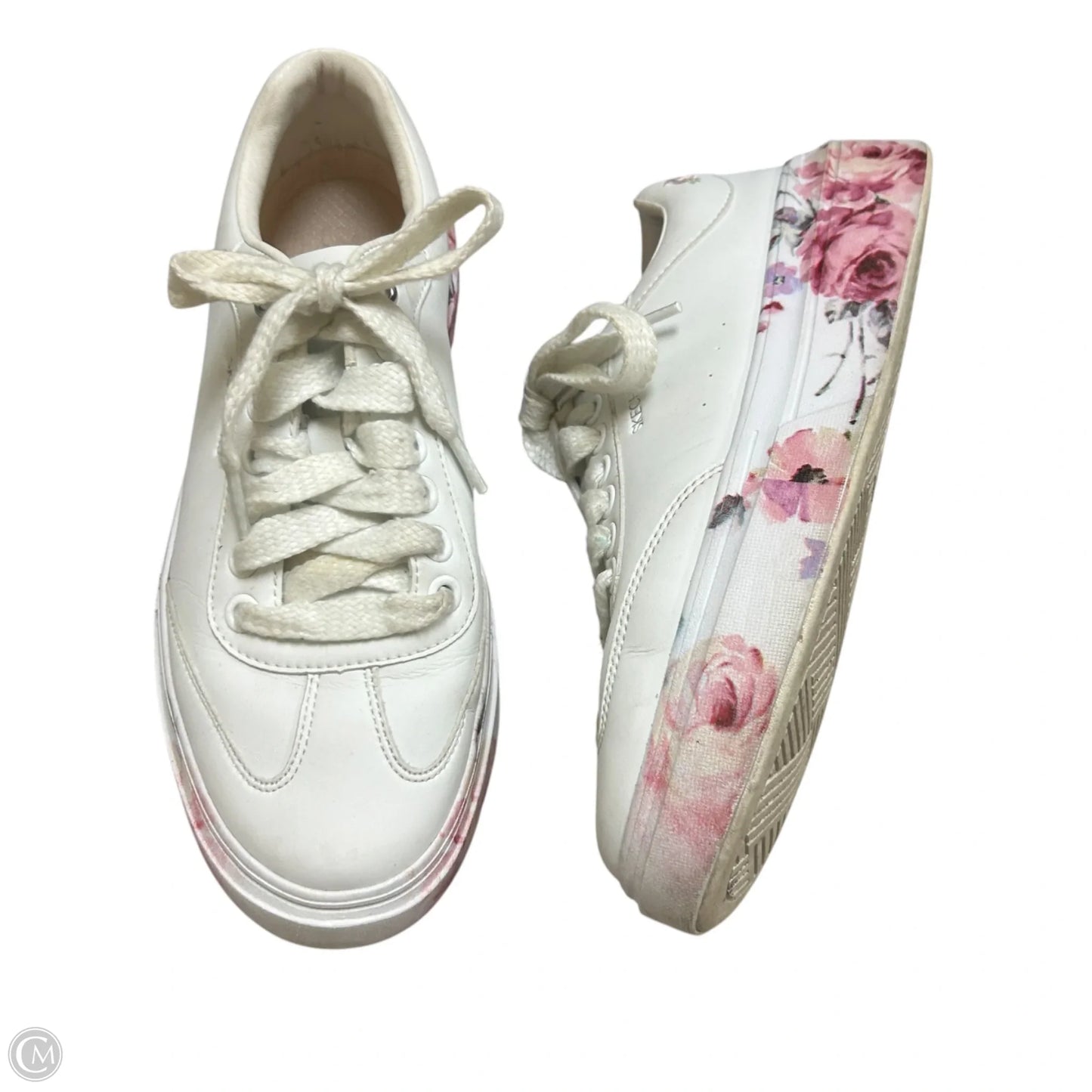 Shoes Sneakers By Skechers In Floral Print, Size: 9.5