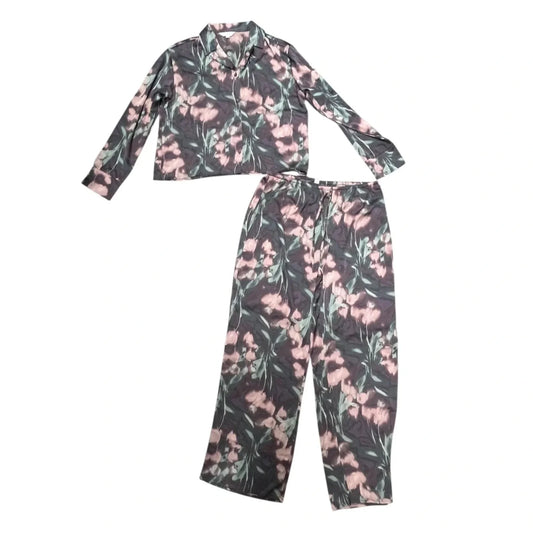 Pajamas 2pc By Danskin In Green & Purple, Size: M