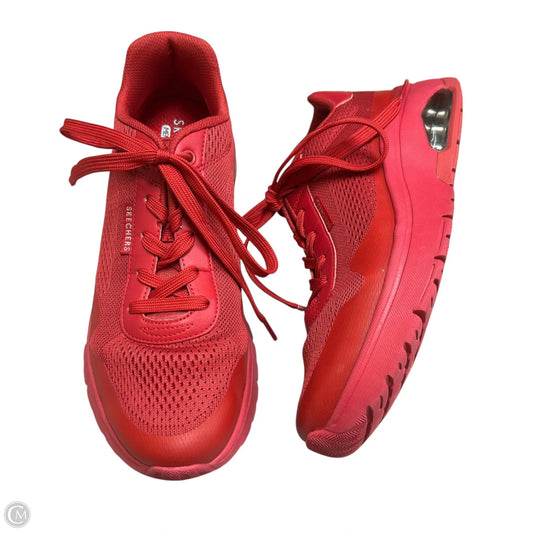 Shoes Sneakers By Skechers In Red, Size: 10